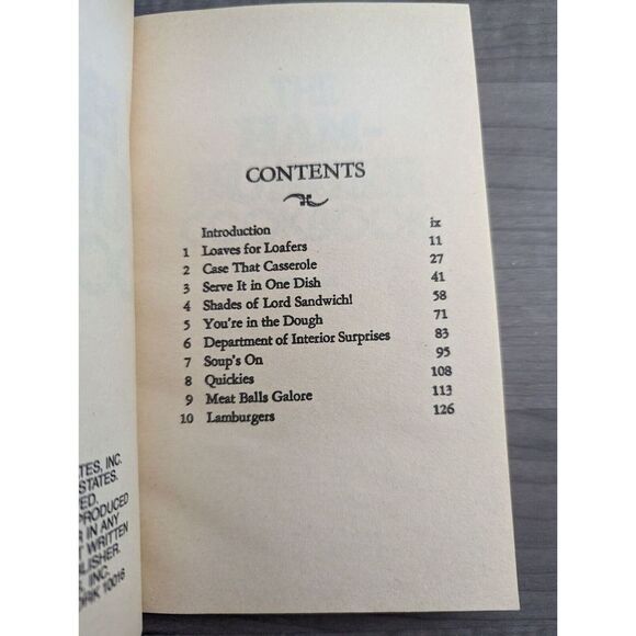 The Hamburger Cookbook by Ethel Mayer 1981 Cooking Paperback Soft Back Ventura - Picture 7 of 7